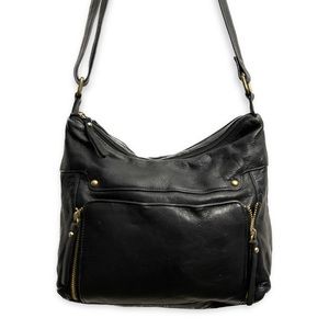 100% Genuine Leather Crossbody Shoulder Bag